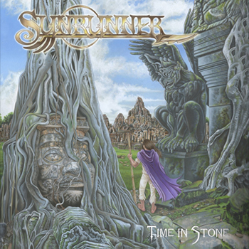 A picture of the cover art for time in stone.